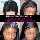 30 Inch Glueless Body Wave Lace Front Wig For Women