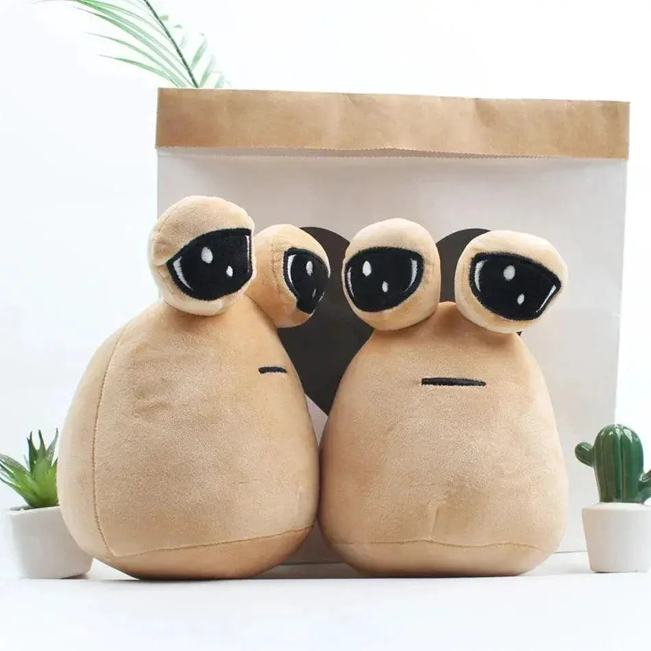 Alien Pou Plush Doll 22cm Cute Toy For Kids Soft Cuddly
