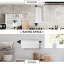 Stainless Steel Paper Towel Holder Easy Install Rustproof