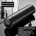 Smart Thermos Cup With Temperature Display Stainless Steel Insulated Bottle Gift