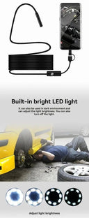 Smart Endoscope for Home Inspectors