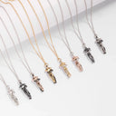 Fashion Hugging Necklace Jewelry Choker Hug Pendant Chain