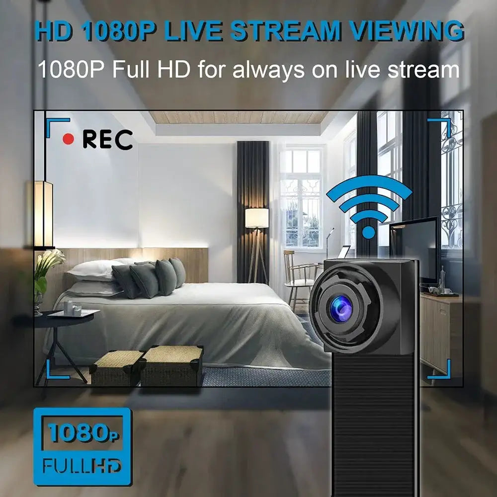 4K Mini Camera HD 1080P WiFi Camcorder Enhanced Version DIY Wireless Module Video Recorder Support Remote View P2P Cam