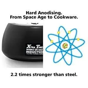 2L Pressure Cooker For All Stoves Contura CXT20 Anodized