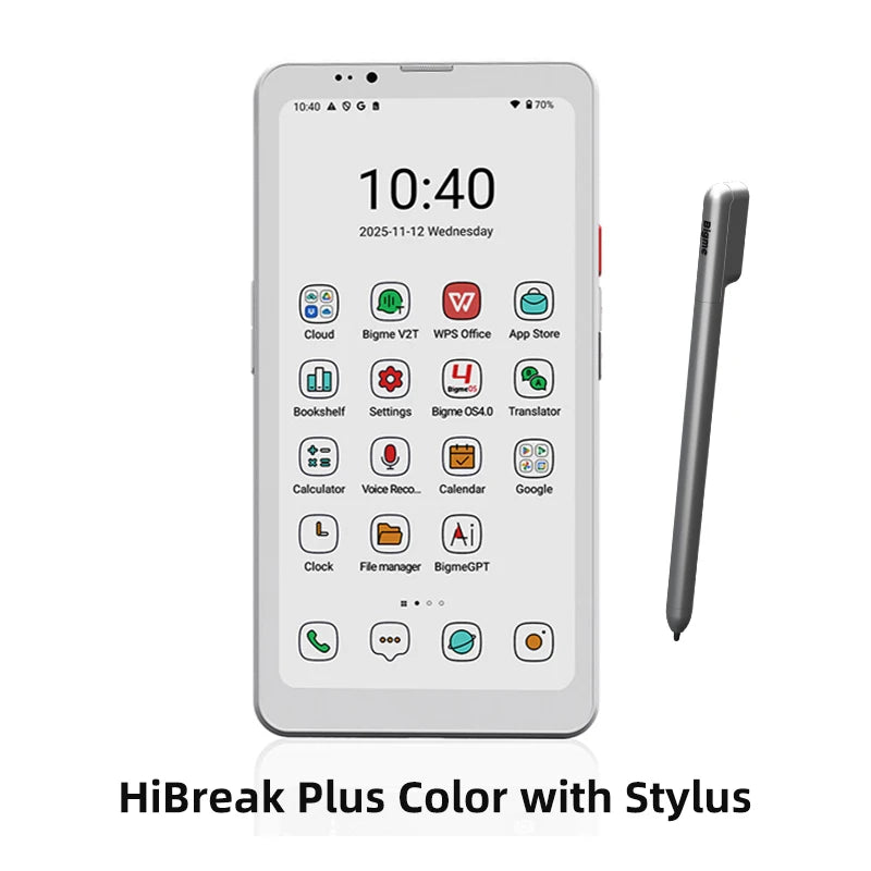 Bigme Ebook Reader Hibreak Plus