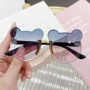 Adorable Cartoon Bear Sunglasses for Kids UV400 Protection
