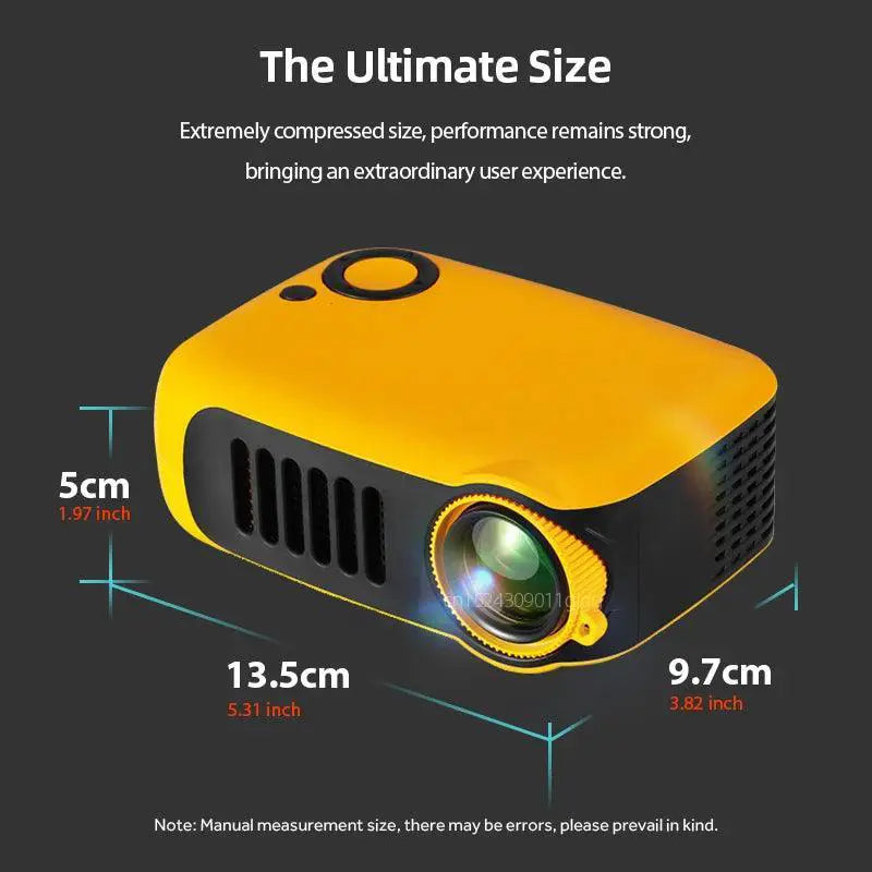 Mini Projector Home Theater Portable 3D 4K Ultra HD