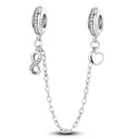 Charm Beads Sterling Silver Color