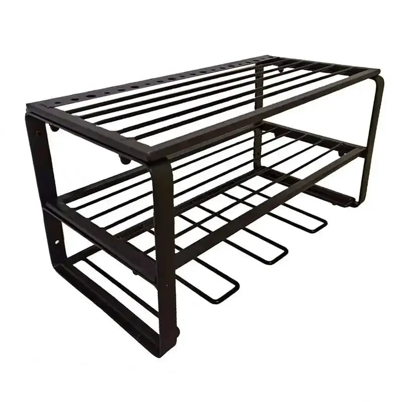 Power Tool Rack Electric Drill Holder Wall Mount Organizer