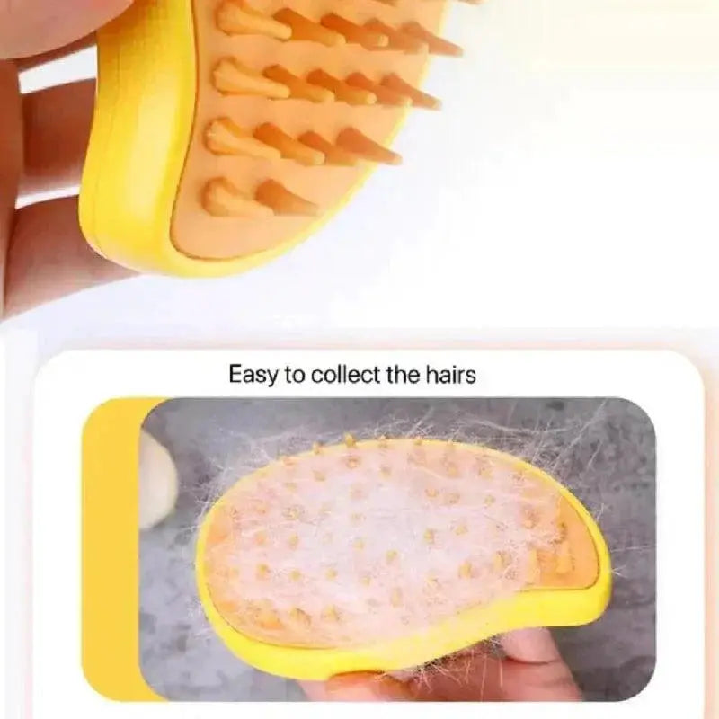 Cat Grooming Comb Electric Spray Massage Brush For Pets