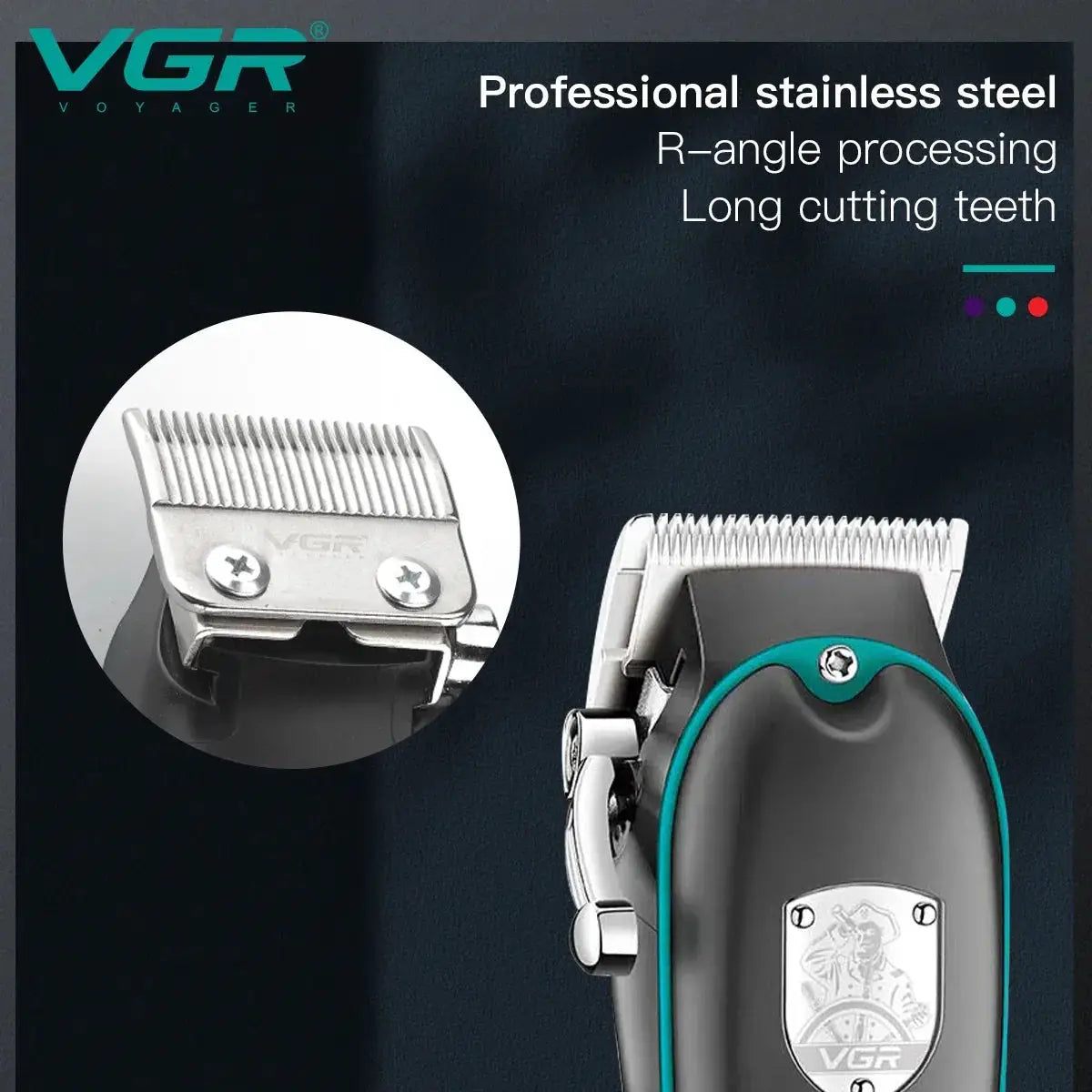 VGR V123 Professional Hair Clipper Cutting Machine