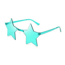 Frameless Star-Shaped Sunglasses for Cosplay and Fashion