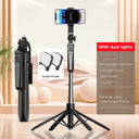 Stainless Steel Phone Tripod Stand With Remote