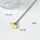 Hello Kitty Zircon Pendant Sparkling Elegance Jewelry