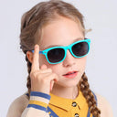 Flexible UV Protection Kids Sunglasses for Summer Fun