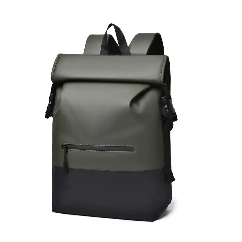 Large Capacity Travel Backpack Men's Fashionable Folding Roll-up Outdoor Leisure Bag Functional Wind Commuter Travel Backpack
