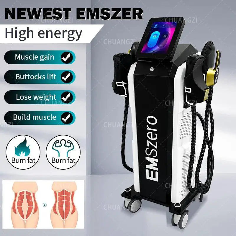 EMSzero RF Body Sculpt Machine Professional EMShape Neo Contouring 6500W DLS-EMSlim Hiemt EMS Muscle Stimulate Slimming Device