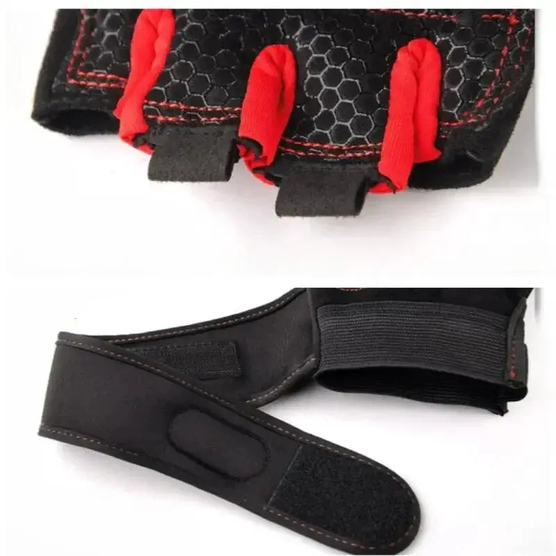 Fitness Half Finger Gloves For Men And Women Wrist Guard Set