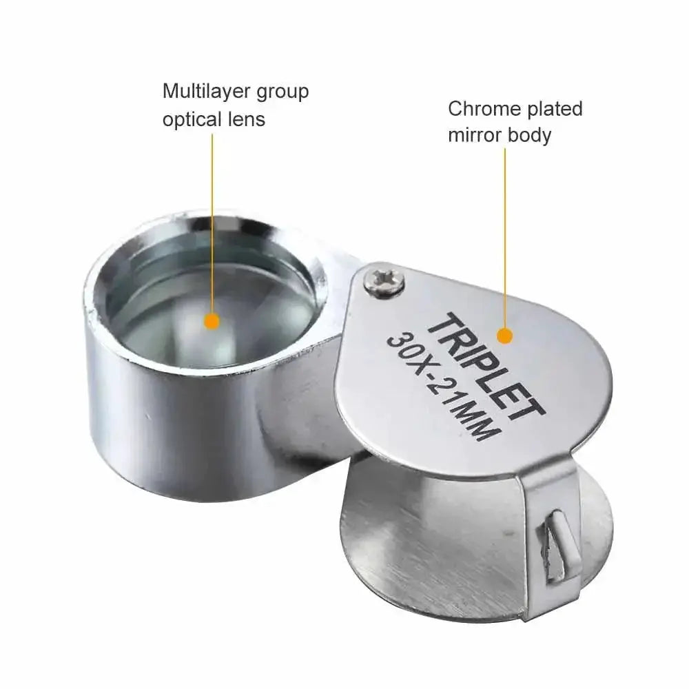 Jewelry Loupe Diamond Magnifier Glass for Jewelers Quality