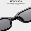 Retro Rectangle Sunglasses Women Brand Designer Vintage Classic