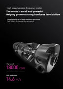 Professional Hair Dryer High Power Blue Light