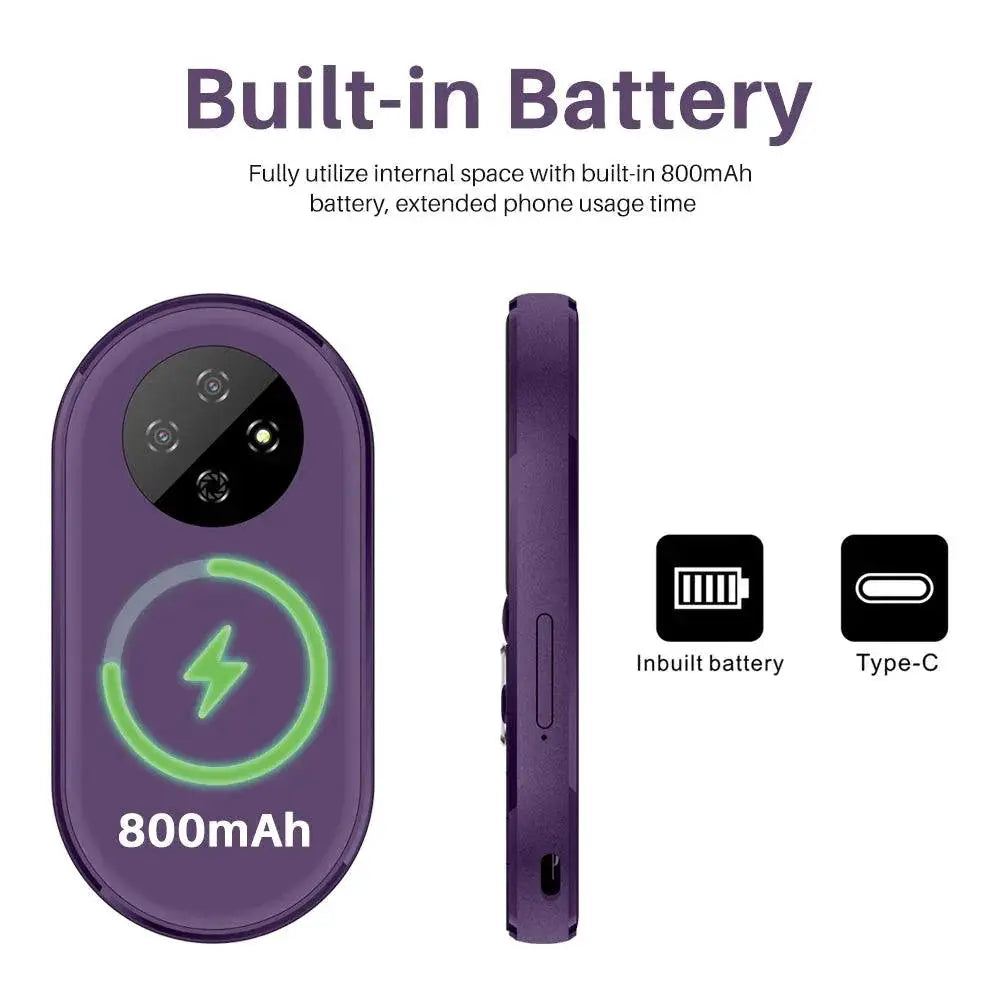 SERVO I15 Mini Phone Dual SIM GSM 1.39 Inch Screen Type C