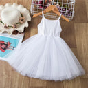 Shimmering Sequin Princess Dress Sparkling Party Outfit for Girls