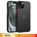 iPhone Matte Case - Shockproof Silicone Cover
