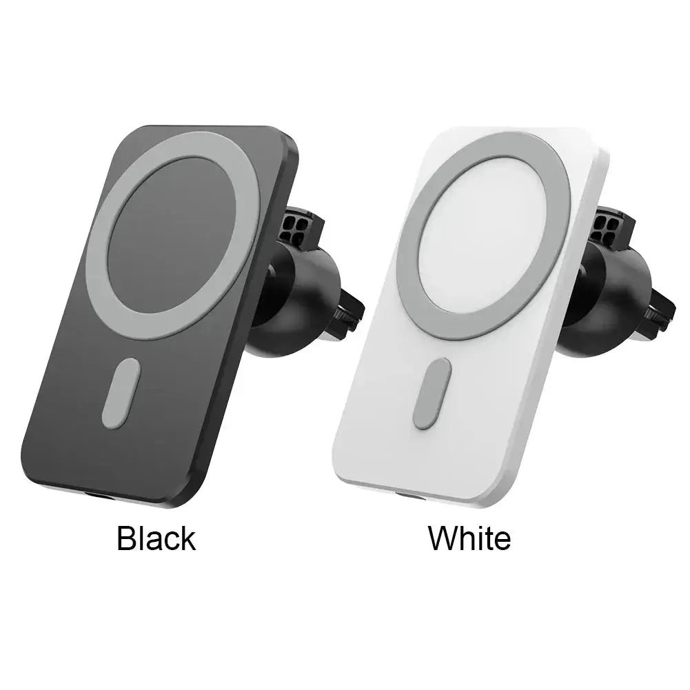 Magnetic Wireless Car Charger With 15W Fast Charging