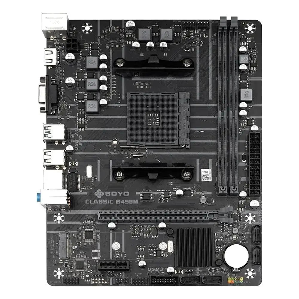 Soyo Classic Ryzen DDR4 Motherboard With M2 NVMe Support