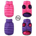 Winter Dog Vest Jacket: Stylish Reversible Waterproof Coat