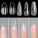 Soft Gel Coffin Tips Nail Extension Kit for Professionals