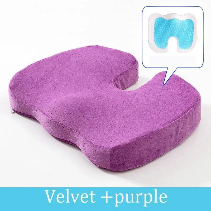 Memory Foam U Shape Gel Seat Cushion For Home Comfort