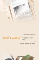 Gold Kitchen Chopping Artifact Multi-Functional Cutter