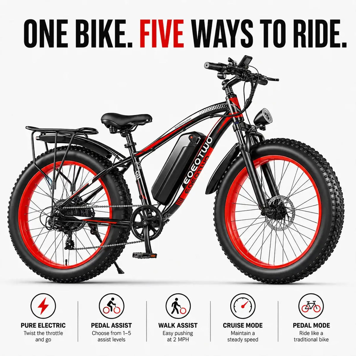 Eoeotwo Ebike - Extended Range — product view 5