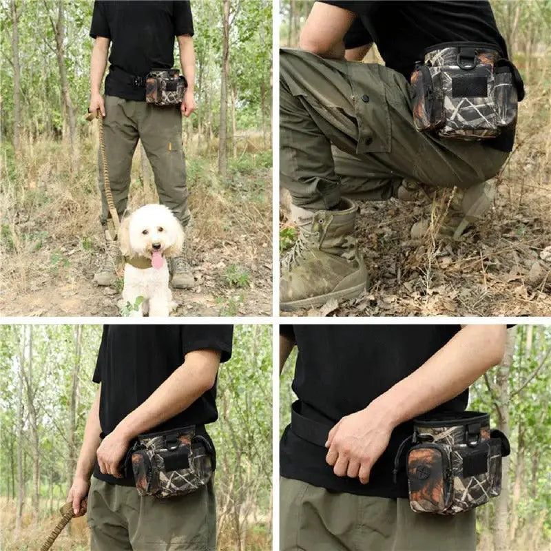 Portable Dog Treat Bag Durable Training Pouch For Pets