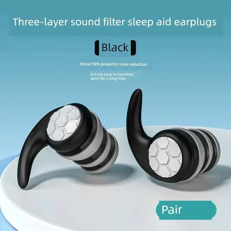 German Silicone Noise Reduction Earplugs For Quiet Comfort