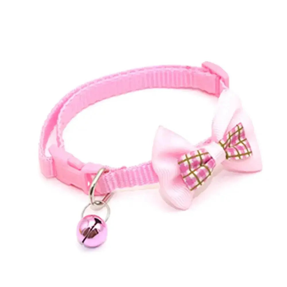 Adjustable Bow Tie Pet Collars With Bell Pendant For Pets