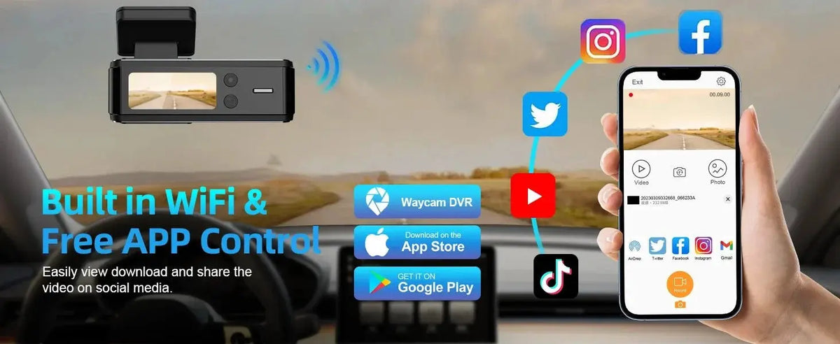 Night Vision Dash Cam - Safe Driving At Night — product view 19