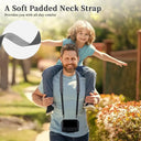 Premium Soft Leather Drone Controller Neck Strap