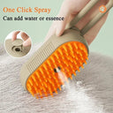 Cat Dog Electric Spray Grooming Comb With Steam Brush Tool