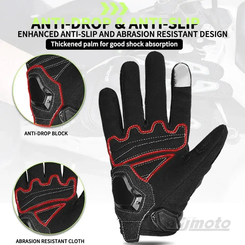 Suomy Summer Mesh Breathable Motorcycle Gloves Unisex