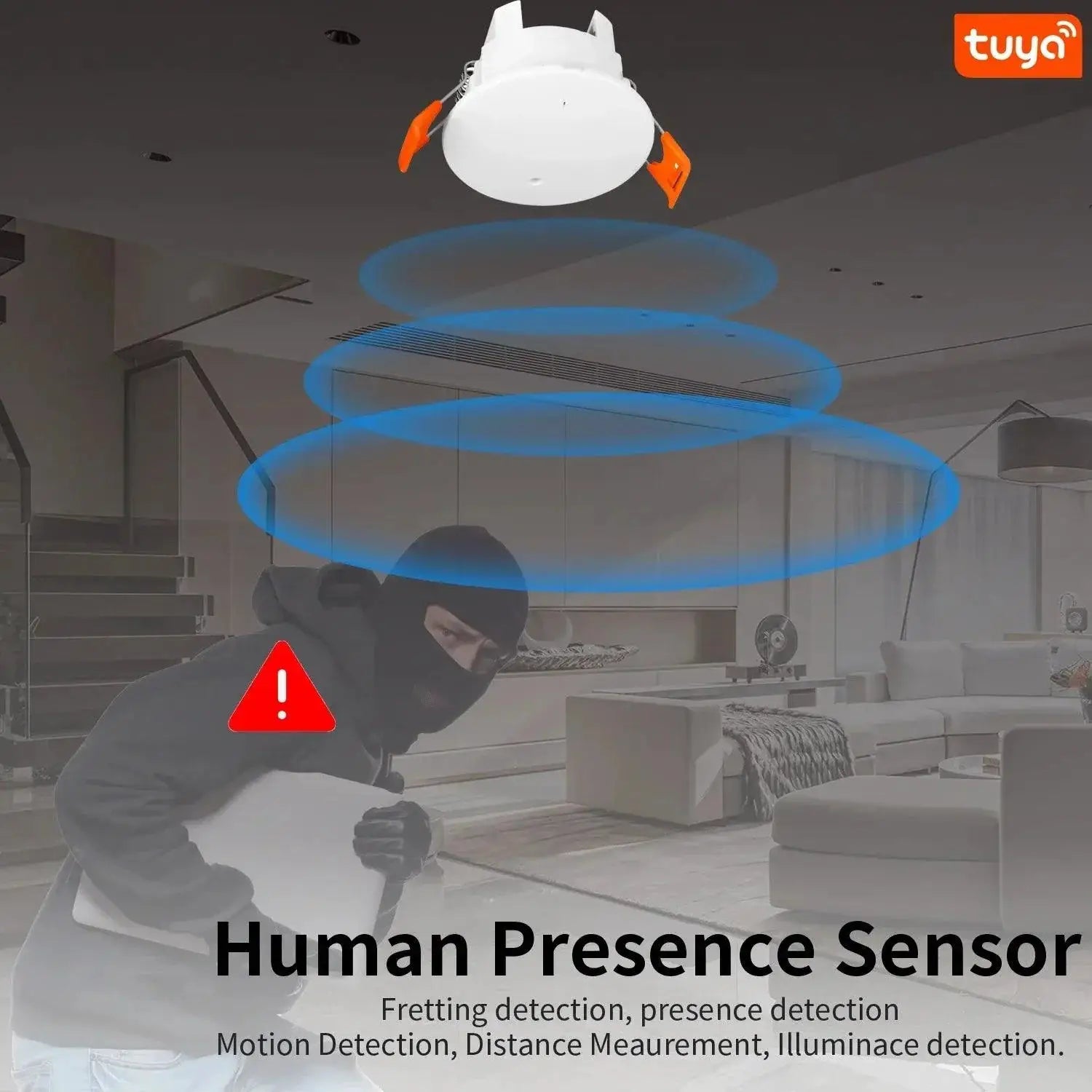 Smart Radar Human Detector For Home Security Device