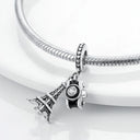 Sterling Silver Charm Bead Eiffel