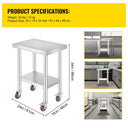 Succebuy Stainless Steel Kitchen Worktable