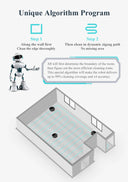 ABIR X8pro Robotic Vacuum Cleaner 4000Pa Suction Power