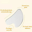 Stainless Steel Gua Sha Scraper Face Massager Set