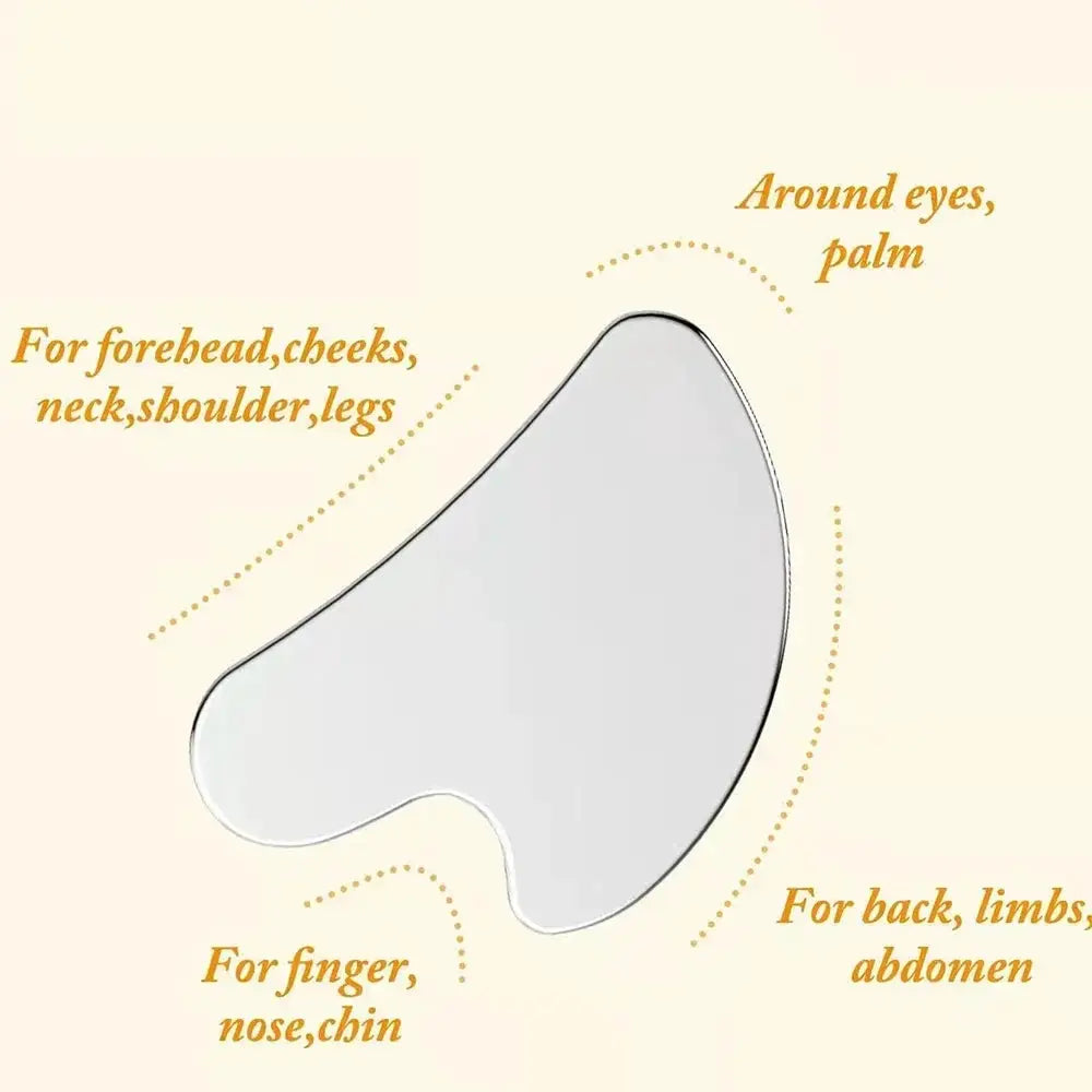 Stainless Steel Gua Sha Scraper Face Massager Set - OurLum.com