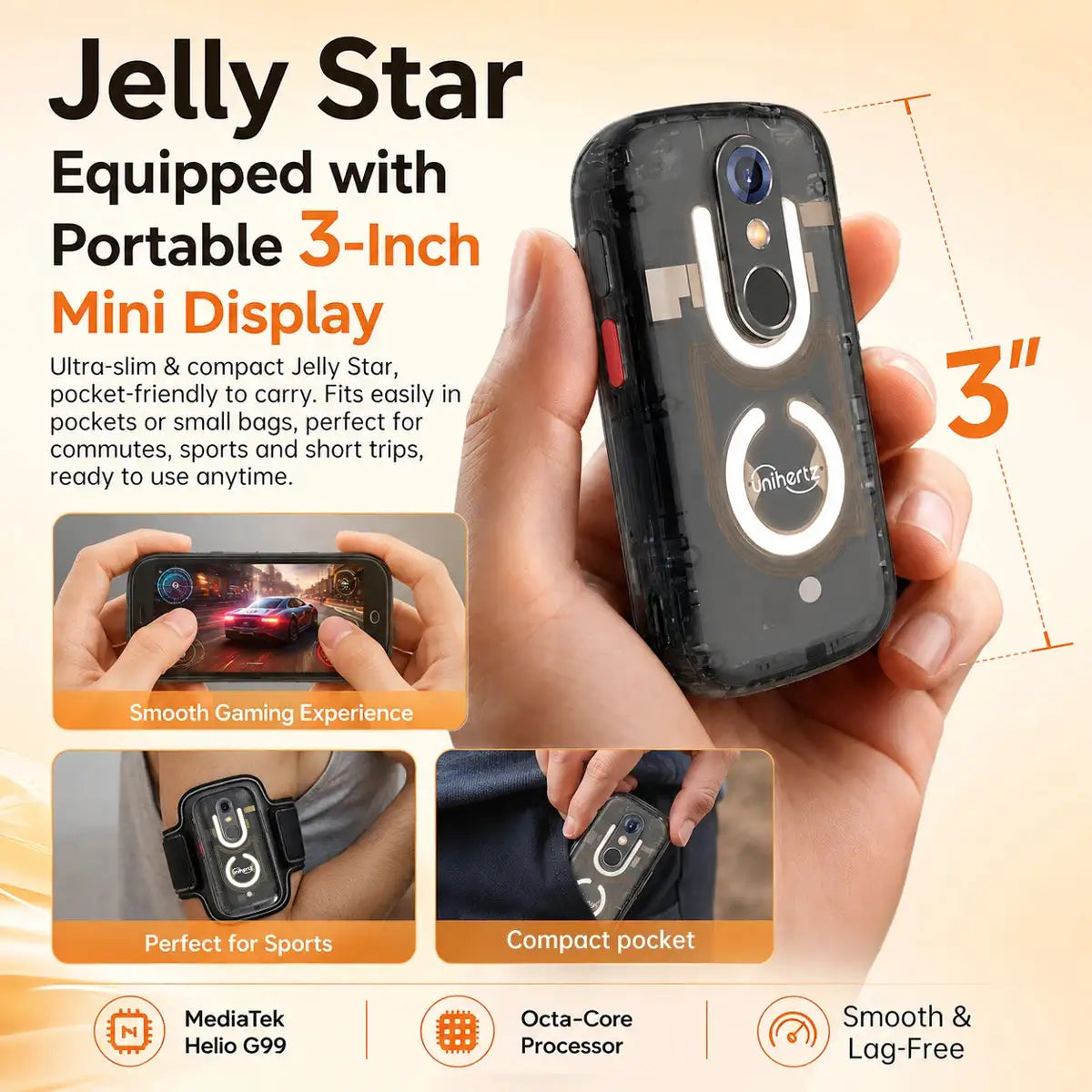 Unihertz Jelly Star Compact Phone — product image 2
