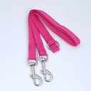 Double Twin Dog Leash Coupler for Walking Two Dogs Nylon Lead